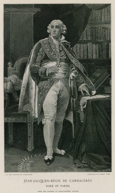 Jean-Jacques-Regis de Cambaceres by Henri Frederic Schopin